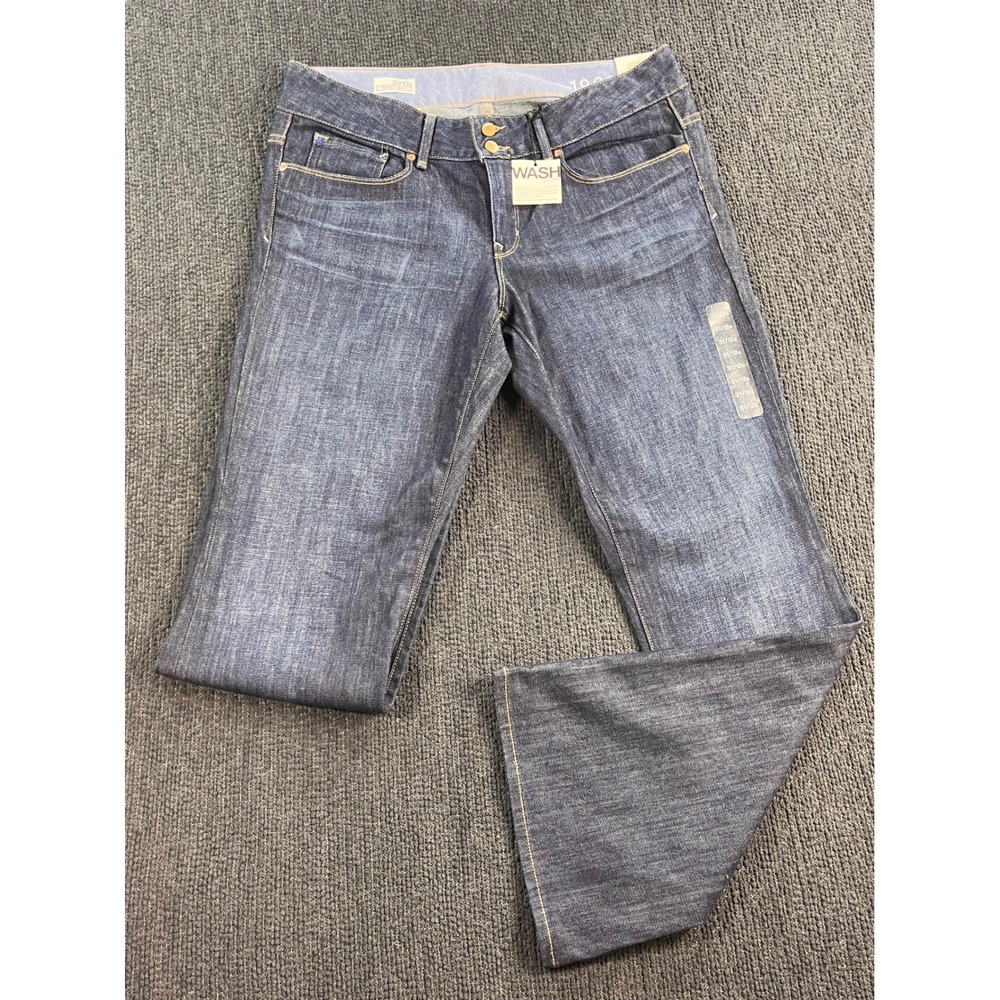 Gap 1969 Perfect Boot Jeans Dark Indigo Mid Rise Bootcut Size 31/12a NWT